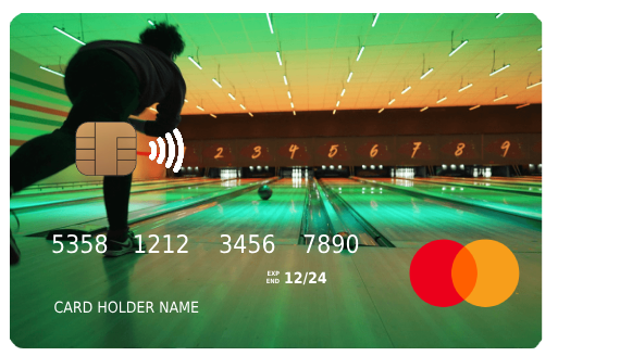 Bowling club rewards Mastercard