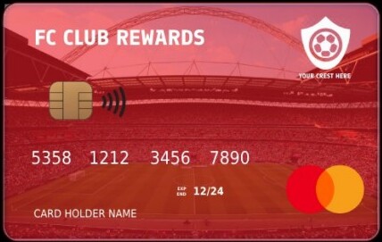 Football club rewards card